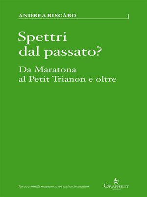 cover image of Spettri dal passato?